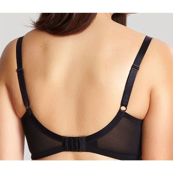 Penache Superbra Sophie Nursing Bra in Ivory and Black Lace - Women’s US 34HH - Picture 4 of 14